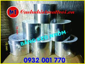 Băng keo bạc - Băng keo nhôm - Băng keo điện lạnh - Băng dính tráng bạc. 