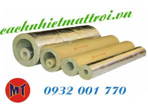 Bông sợi khoáng - Bông rockwool dạng ống 