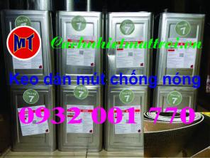 Keo dám tấm cách nhiệt PE OPP - xốp bạc - Mút bạc - Foam bạc 