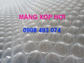 Màng xốp hơi gói hàng, xốp bóng khí, xốp nổ, xốp giảm chấn. 