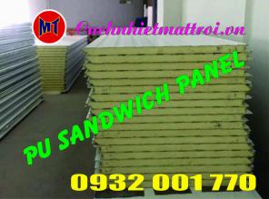 Panel PU cách nhiệt - PU Sandwich Panel 