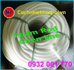Ron mút xốp chèn khe đường kính 15mm - PE foam Rod phi 15mm 