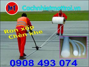 Ron mút xốp chèn khe đường kính 20mm - Backer Foam rod phi 20mm 