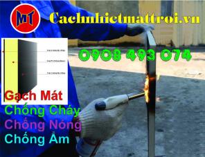 Tấm trần PIR  siêu nhẹ chống cháy lan, chống ẩm, chống nóng, chống ồn. 